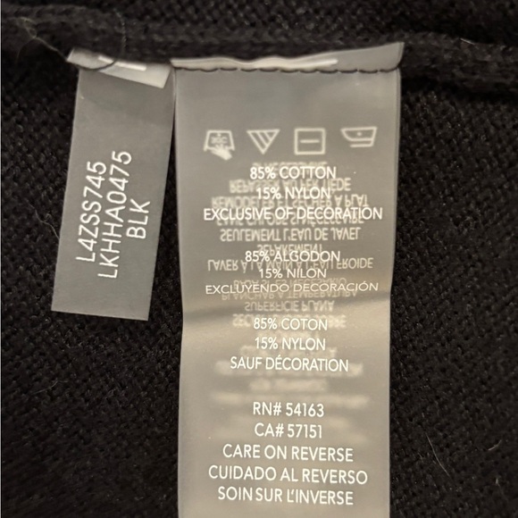 Karl Lagerfeld Logo Patch Varsity Cardigan. Size XL - Picture 7 of 8